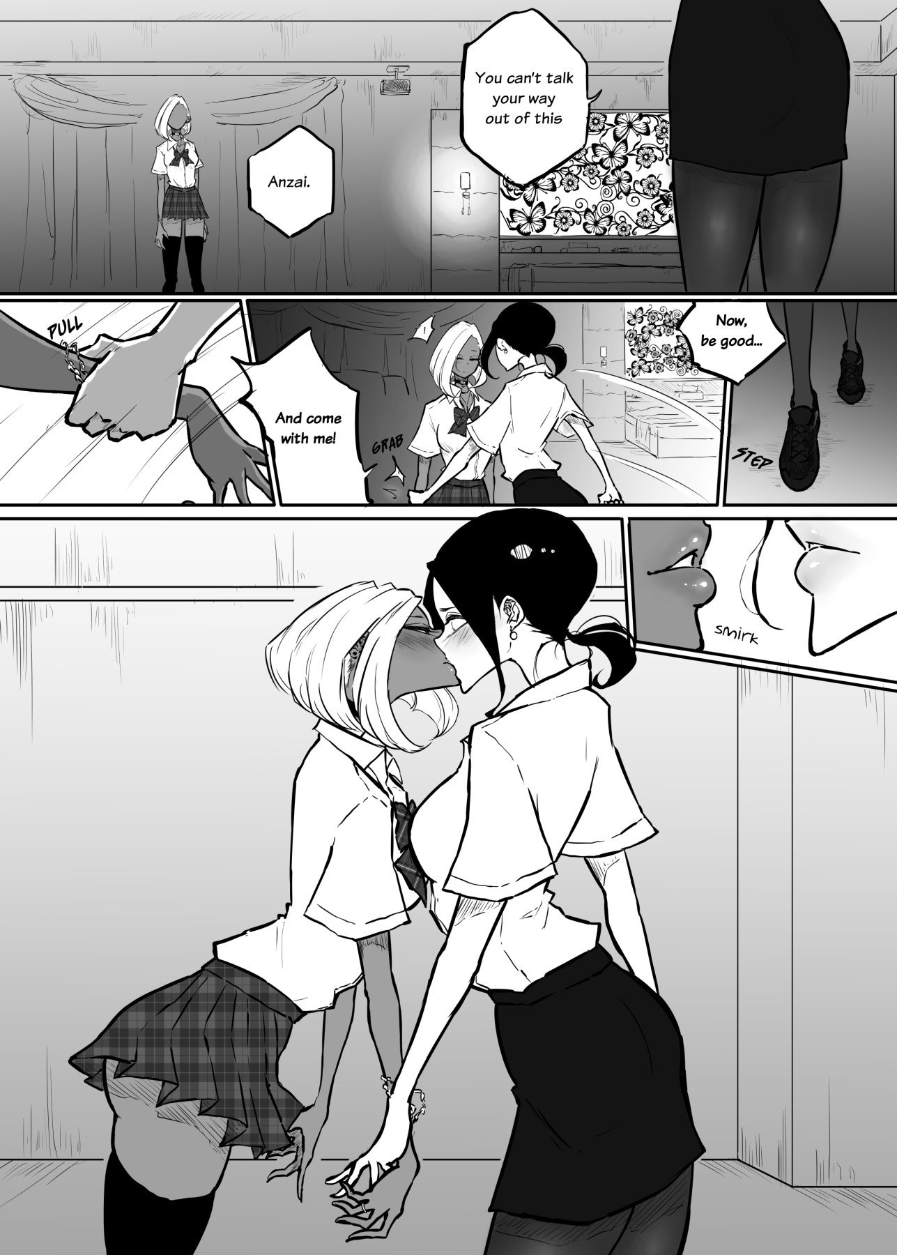 Hentai Manga Comic-The Story of a Strict Teacher Who Got Fucked by Her Gyaru Bitch Student-Read-13